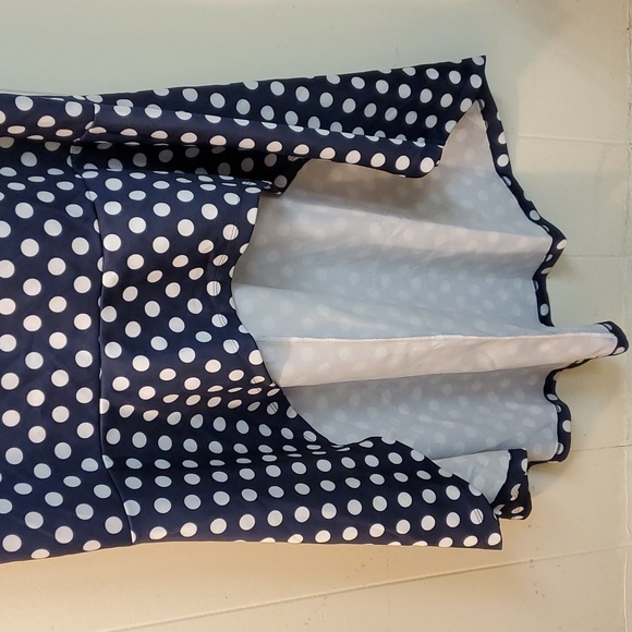 Venus Polka Dot High Low Dress 2X - Picture 2 of 9
